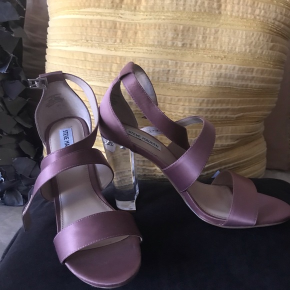 Steve Madden Sandal Heel (Mauve Color) - Picture 2 of 3